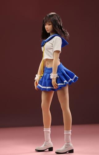 1/6 Scale Figure Doll Clothes, Sailor Suit+Stockings+Underwear