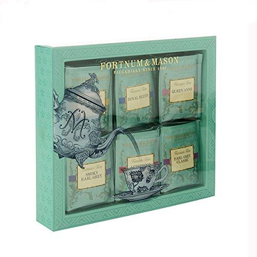 フォートナム&メイソン Famous Teas ティーバッグ ギフト セット　60個入り [並行輸入品]