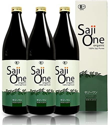 SajiOne SajiOne Organic Organic JAS Certified Saji Juice Iron No Additives  900ml Set of 3