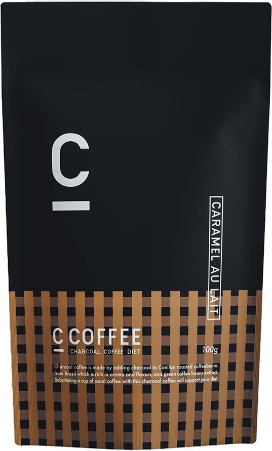 C COFFEE sea coffee caramel au lait CCOFFEE 100g charcoal mct oil