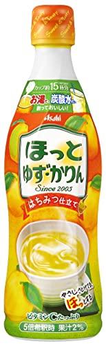 アサヒ飲料 ほっとゆず・かりん 470ml×3本 [希釈用]