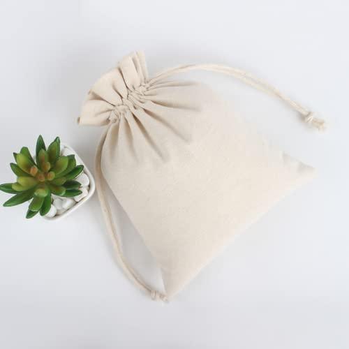 Cotton drawstring best sale gift bags