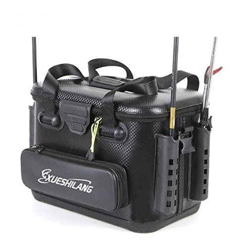 Buy SIMCAT Multifunctional EVA Tackle Bag with Rod Holder Tackle Bag  Fishing Bag Fishing Tackle Box Black White (36*24*28cm/With  Partition/Black) from Japan - Buy authentic Plus exclusive items from Japan