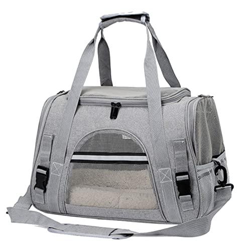 Buy starwish Pet Carrying Bag for Cats, Dogs, Backpack, Mesh Window,  Shoulder Bag, For Large Cats, Small Dogs, Rabbits, Foldable, Handbag,  Breathable, Odorless, Spacious Space, Mat Included, Outings, Travel,  Hospital Visits, Disaster