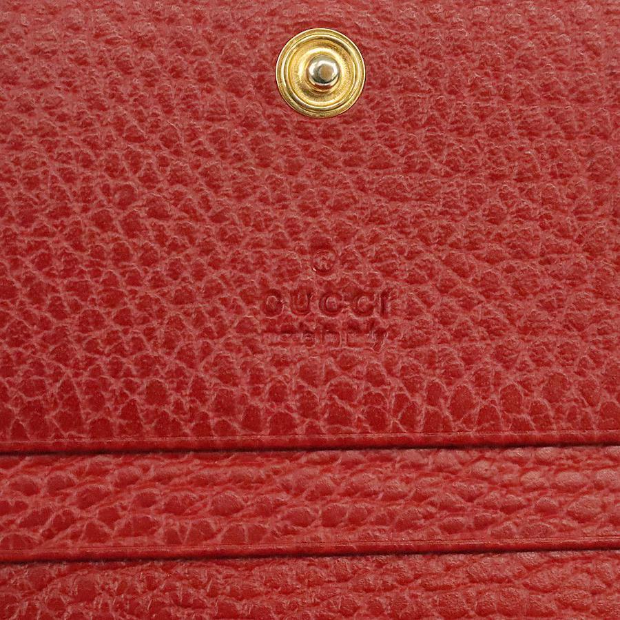 グッチ GUCCI 二つ折り財布 ミニウォレット GGマーモント カードケース