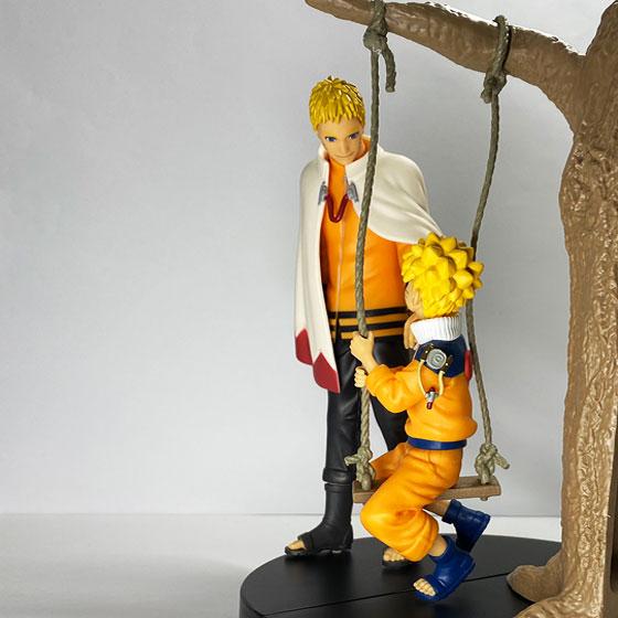 NARUTO - Set de 2 Figurines Naruto Uzumaki - 20th Anniversary Hokage 