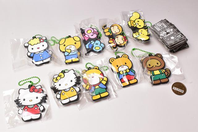 【全部揃ってます!!】サンリオ Sanrio Characters カプセルラバーマスコット Hello Kitty  [全10種セット(フルコンプ)]【C】