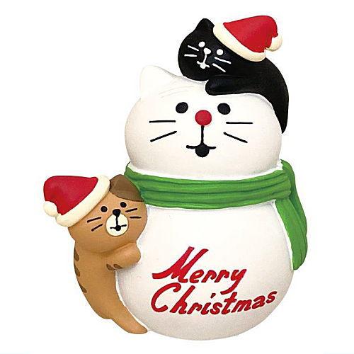 Buy [Kitten and Snowman (ZXS-35022X)] DECOLE concombre Christmas