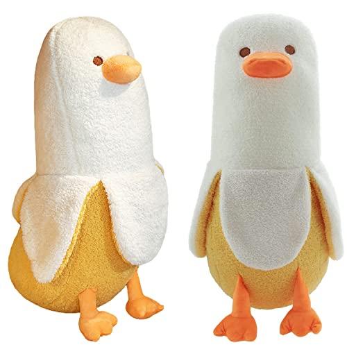 Banana Duck Soft Stuffed Plush Pillow Toy