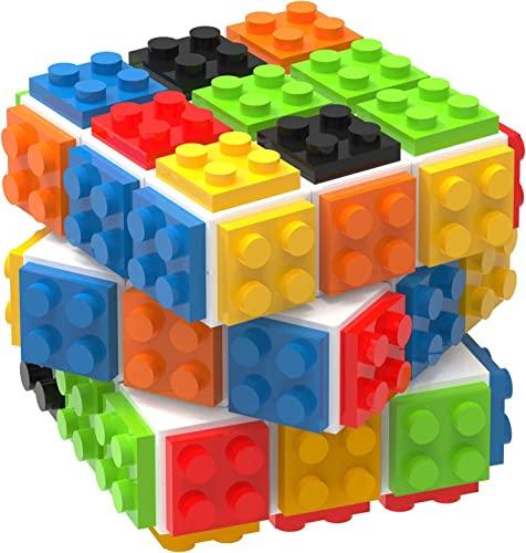 Buy Magic Cube 3D Puzzle 3x3 Speed Magic Cube Brick Magic Cube Puzzle Brain  Teaser Set, 2-in-1 Toys for Kids Adult Boys Girls, Bright Color Building  Blocks Compatible with Lego from Japan 