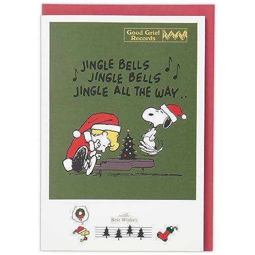 Buy Hallmark Snoopy Christmas Card Music Box Card Christmas Jazz