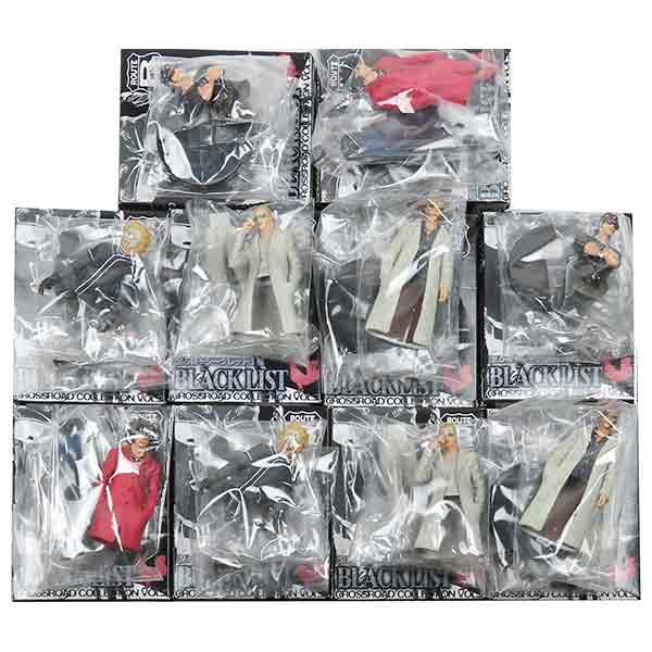 [2SET] Organic Crows x WORST QP Blacklist Crossroad Collection Vol.2 Route  B All 5 types set x 2 sets Anime Manga Bosozoku Figure Completed Product