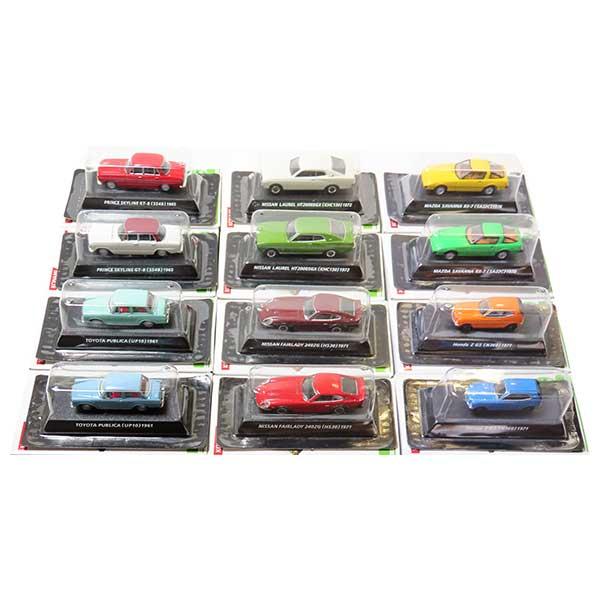 12SET】 コナミ 1/64 絶版名車コレクション Vol.5 全12種セット ミニカー ミニチュア 半完成品 ALWAYS三丁目の夕日 単品  日本の商品を世界中にお届け ZenPlus