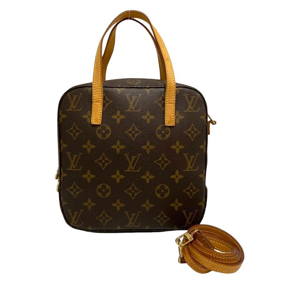 Buy Free Shipping Good Condition LOUIS VUITTON Louis Vuitton Spontini  Monogram Leather Genuine Leather 2way Shoulder Bag Handbag Brown 62575 from  Japan - Buy authentic Plus exclusive items from Japan