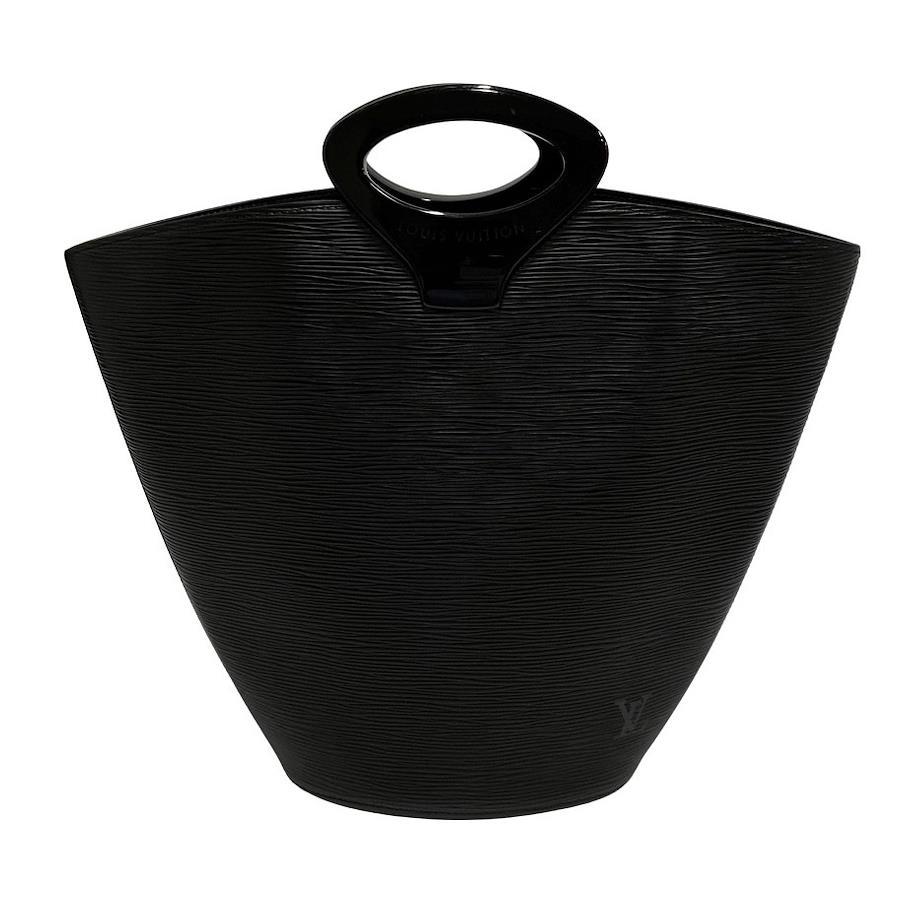 Louis Vuitton Vintage Nocturne Handbag in Black Epi Leather