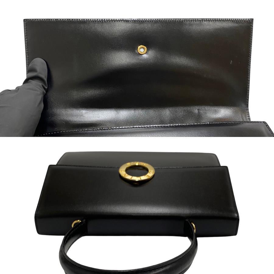 Buy Free Shipping Storage bag with CELINE Celine vintage circle logo metal  fittings calf leather genuine leather handbag mini tote bag black 25542  from Japan - Buy authentic Plus exclusive items from