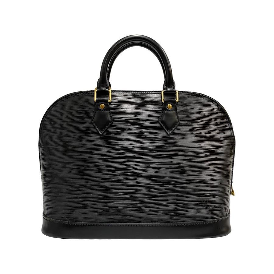 Handbags Louis Vuitton LV Alma EPI Leather Black