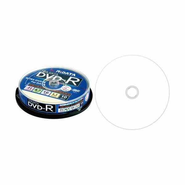 新着 (まとめ) RiDATA データ用DVD-R4.7GB 1-16倍速 ホワイトワイド ...