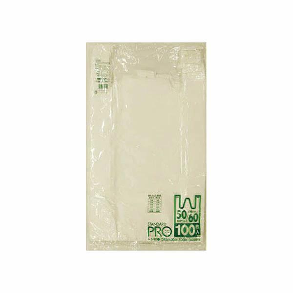 まとめ）日本サニパックY10Hレジ袋乳白60/50号 Y10H-W 1パック（100枚）【×5セット】 日本の商品を世界中にお届け  ZenPlus
