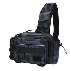 Daiwa Spectra Backpack 30L Black Camouflage Fishing Bag