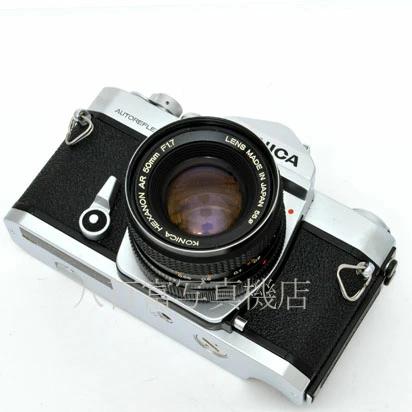 【中古】コニカ　オートレフレックスT3 シルバー 50mm F1.7 セット KONICA　 AUTOREFLEX 中古フイルムカメラ　47765