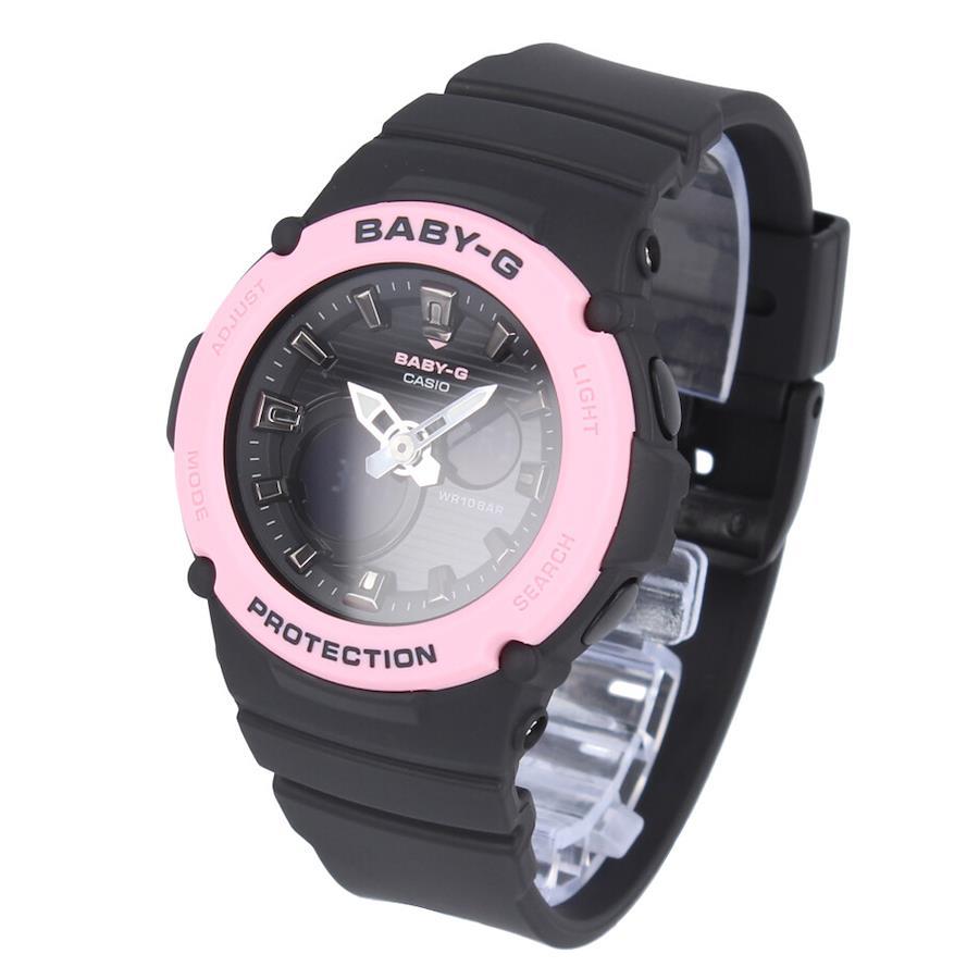 CASIO / Baby-G BabyG BGA-270-1A ( BGA 270 1A BGA-270 BGA270 ) Wrist Watch  For Men Black Pink BGA-270YOSUKI JAPAN