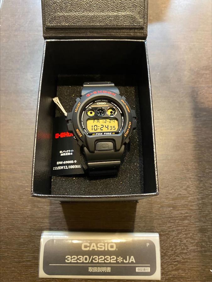 CASIO G-SHOCK GSHOCK DW-6900B-9 ( DW 6900B 9 DW6900B9 DW-6900 DW-6900B )  JAPAN MODEL Wrist Watch For Men