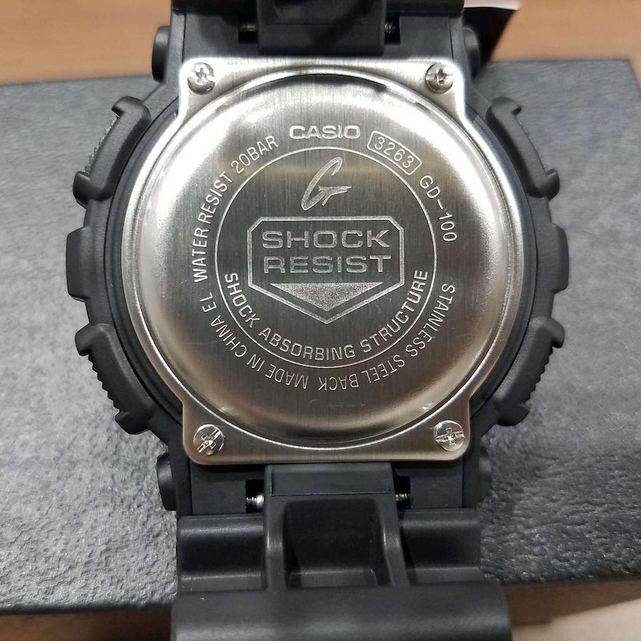 Buy CASIO G-SHOCK GD-100-1BJF GD-100 SERIES Quartz Digital Sporty