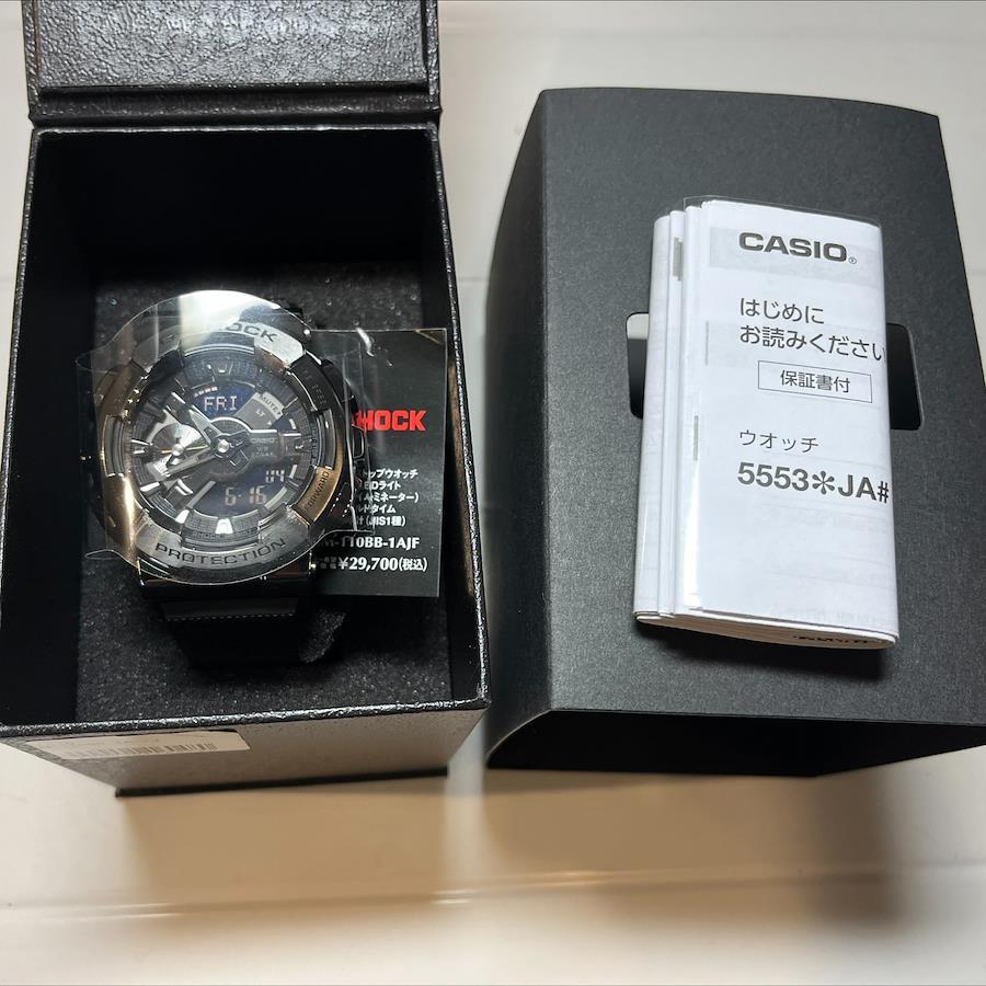 Buy CASIO G-SHOCK GM-110BB-1AJF 110 SERIES Metal bezel Big case