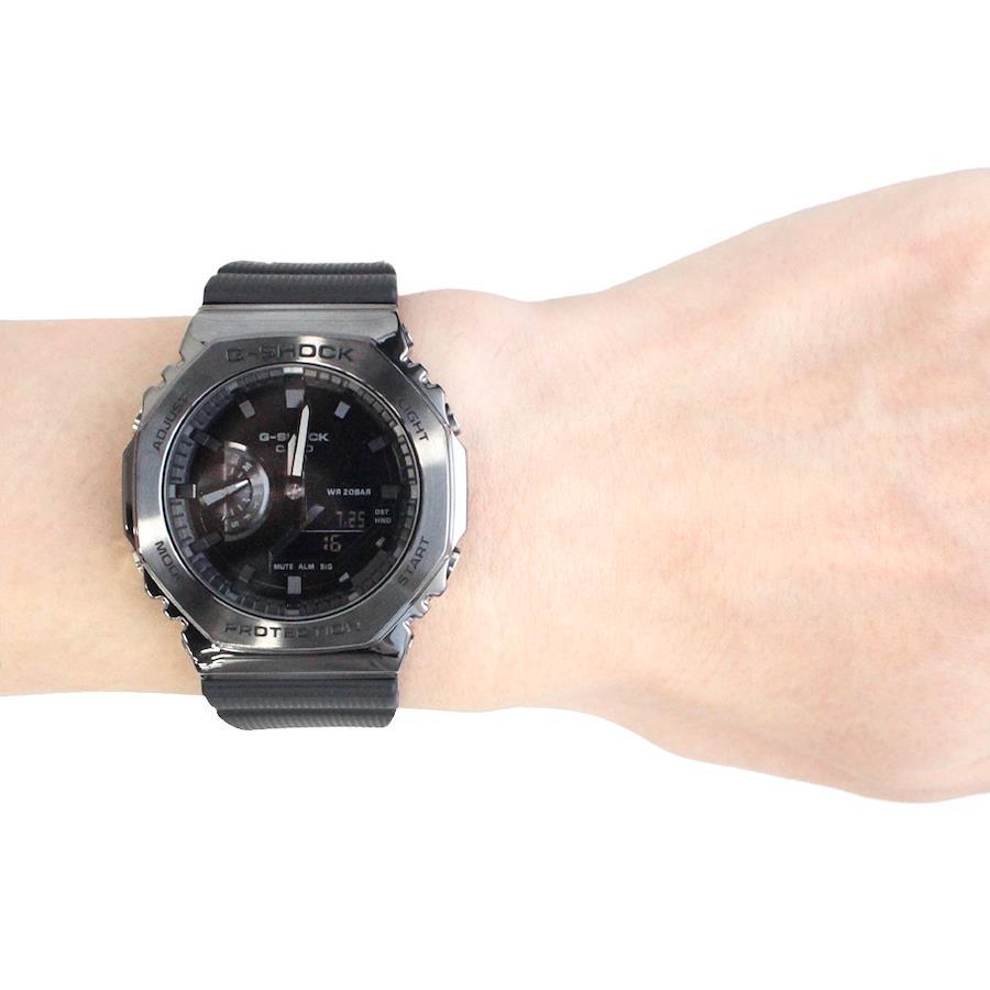 Buy CASIO All Black from time items Octagon exclusive authentic from - | Watch 2100 Men G-SHOCK For Series Wrist Plus ZenPlus Metal Japan Casual World Buy Japan GM-2100BB-1A bezel