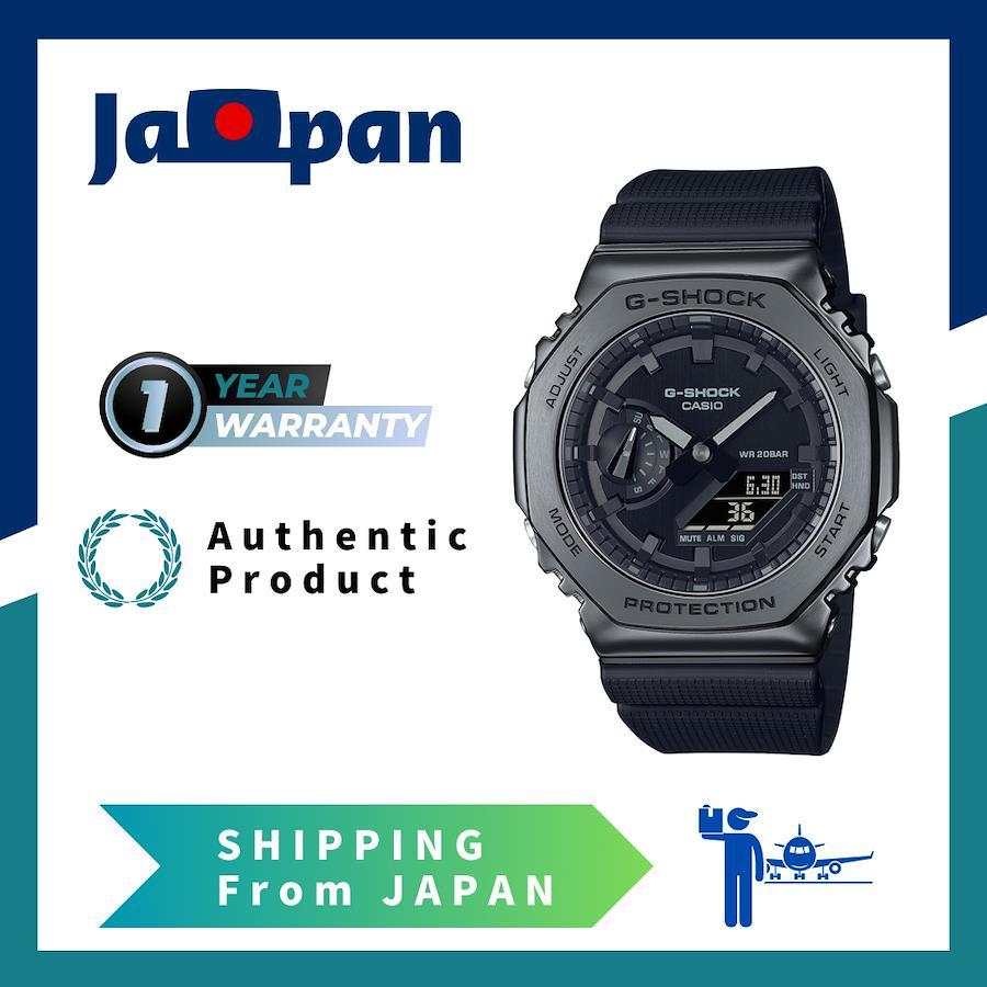 Buy Men | Buy authentic items Watch from ZenPlus 2100 exclusive GM-2100BB-1A Casual Black World Octagon For Plus Metal G-SHOCK Japan from CASIO Wrist Series All - bezel Japan time