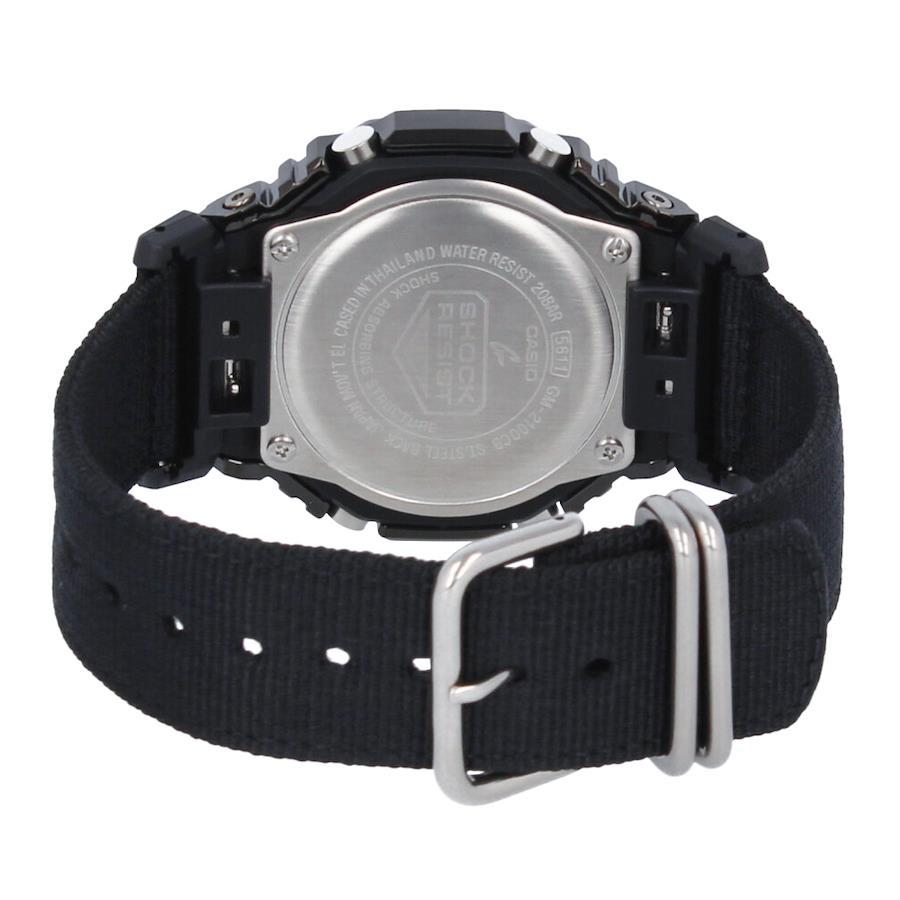 Casual time Japan Cross G-SHOCK Plus items from Octagon Metal Buy | Men band Digital authentic 2100 - dial Series Watch from Buy Japan World exclusive Wrist GM-2100CB-1A For Black bezel CASIO