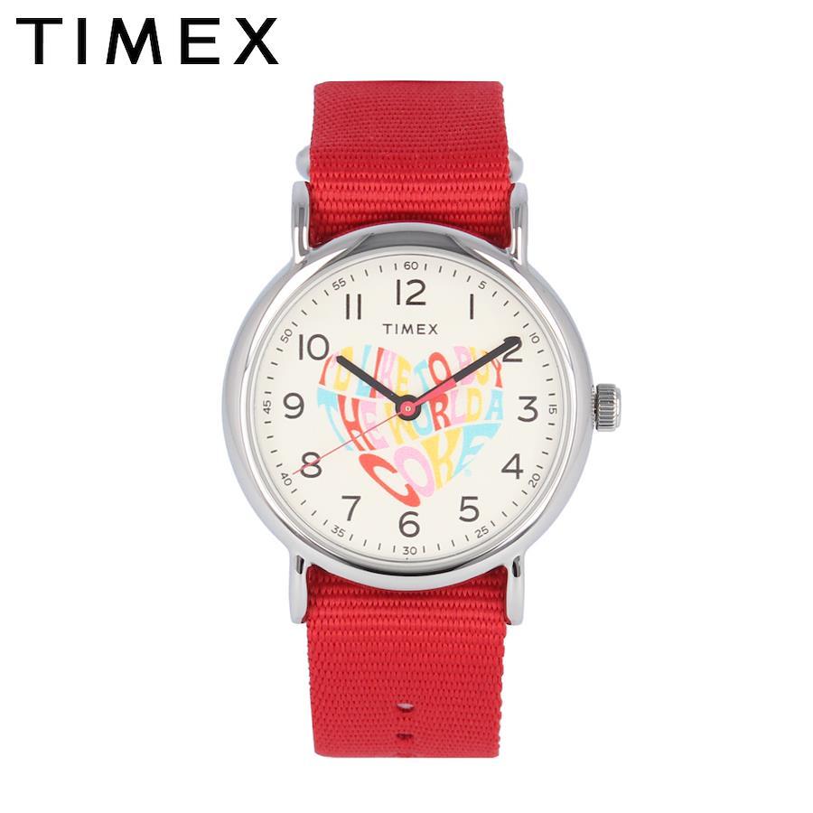 Buy TIMEX Quartz TW2V29900 Coca-Cola Collaboration Colorful Red