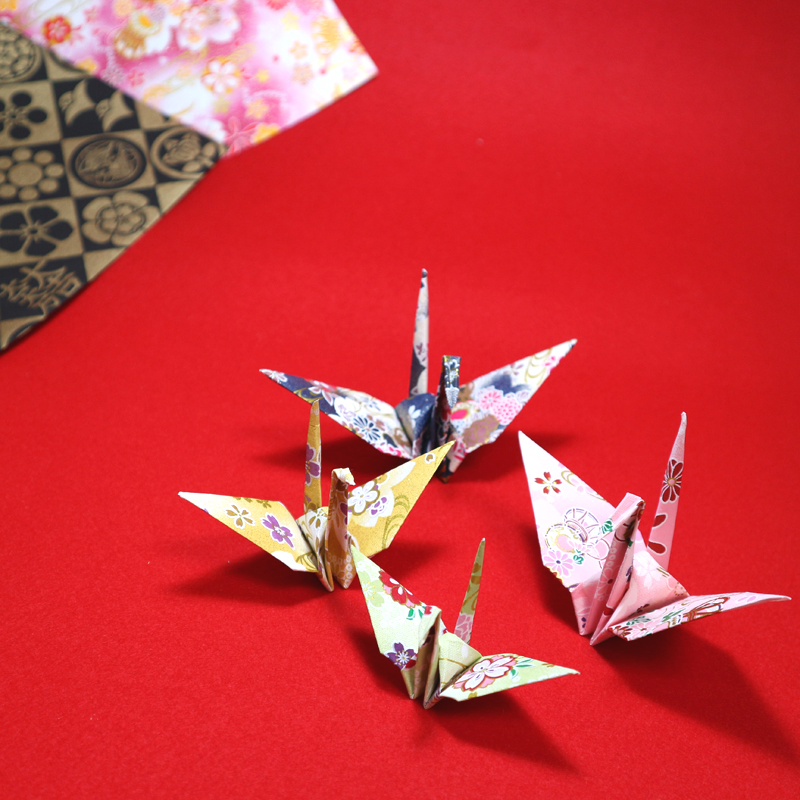 Origami Paper - Large Washi Reds