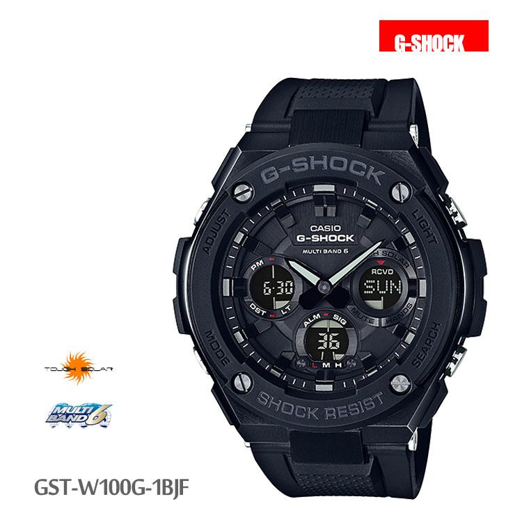 カシオ CASIO G-SHOCK Ｇショック 黒 GST-W100G-1BJF 腕時計 日本の商品を世界中にお届け ZenPlus