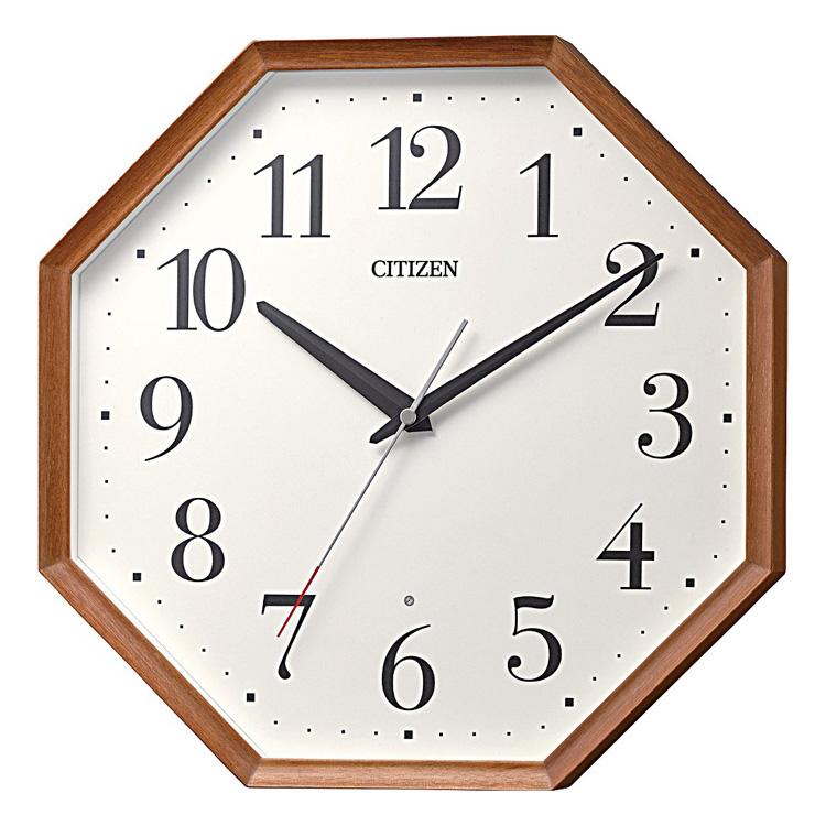 ショッピング直販店 CITIZEN シチズン 掛け時計 電波時計 スペイシー