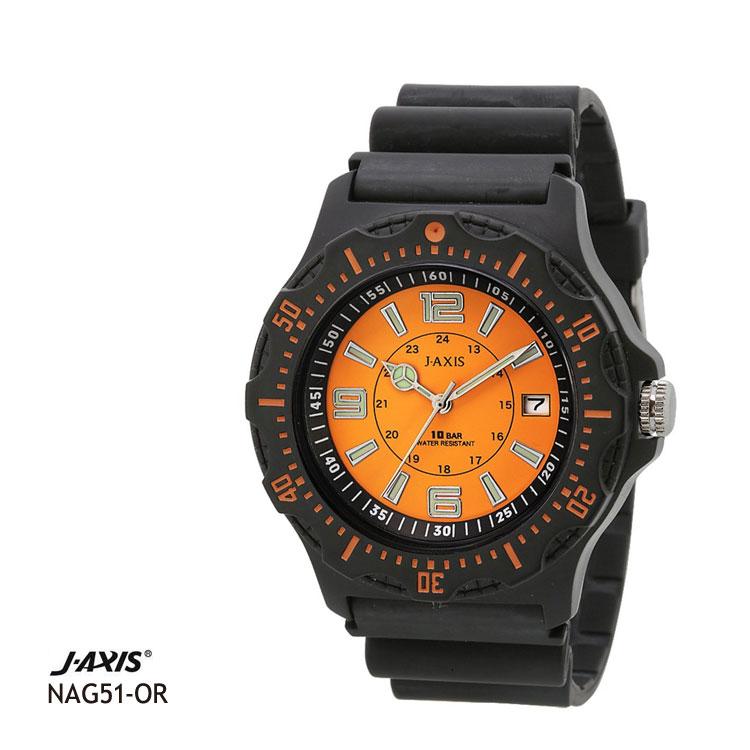 J-AXIS 腕時計 黒 防水 通販