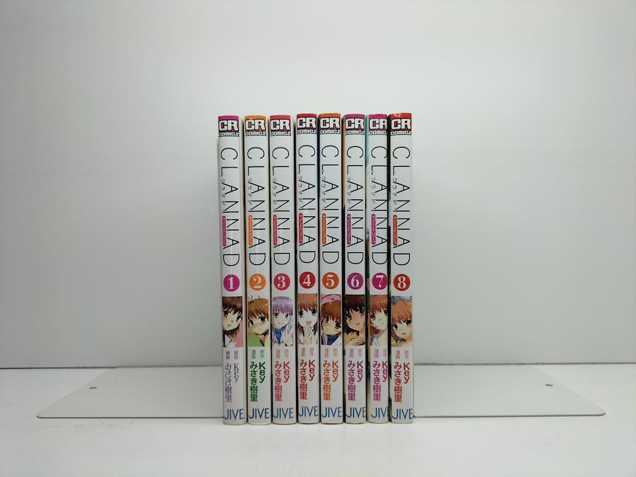 CLANNAD Japanese 1-8 Complete Full set Comics Manga