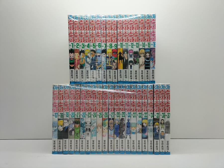 HUNTER X HUNTER Vol.1-37 Yoshihiro Togashi Japanese Anime Manga Comic Book  Set