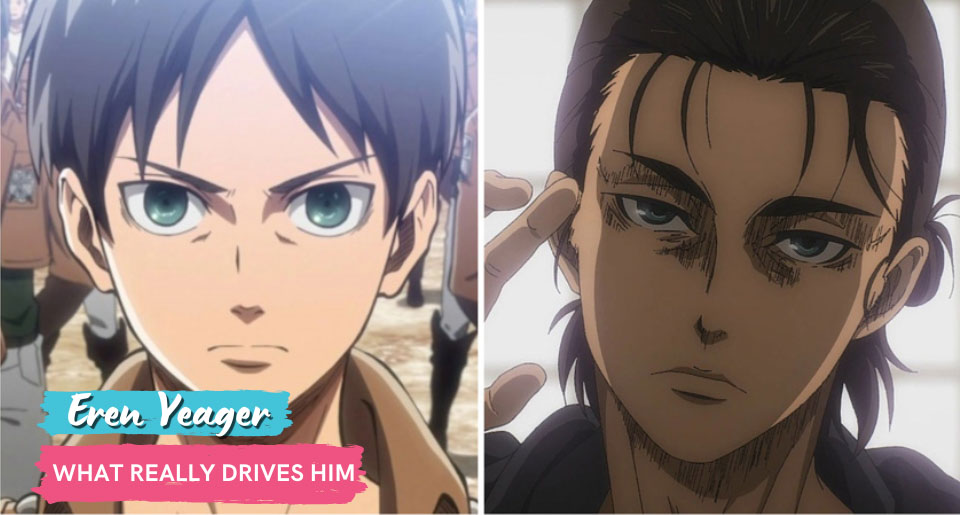 Eren Yeager quick character analysis in attack on titan anime