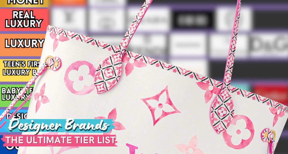 Designer Brand Tier List 